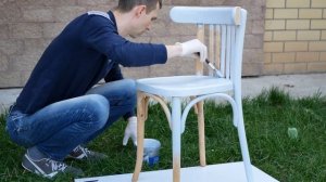 Как реставрировать стул своими руками | Покраска венского стула. Современные идеи DIY
