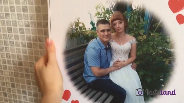 Печать на холсте в стиле Love Is