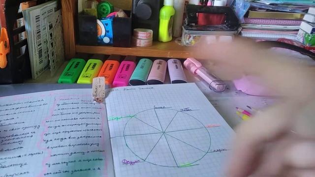 заполнение личного дневника (колесо баланса) смотреть онлайн