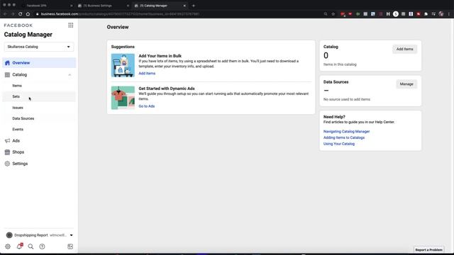 How To Create A Product Catalog For Facebook Ads In Business Manager смотреть онлайн