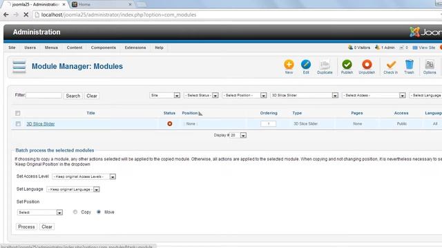 3D Slice Slider Joomla Module смотреть онлайн