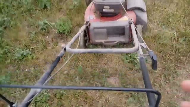 КАК ЗАВЕСТИ ГАЗОНОКОСИЛКУ/4 ШАГА смотреть онлайн