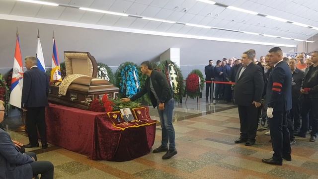 Прощание с Владимиром Шкаловым, вице-президентом Федерации дзюдо России смотреть онлайн