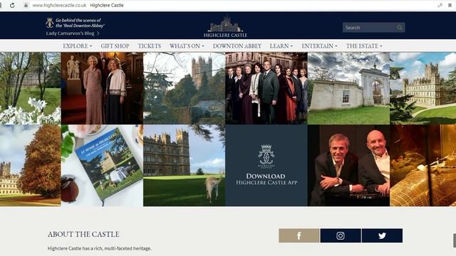 История Замка Хайклер (Highclere Castle) из сериала Аббатство Даунтон | Интересно и полезно знать смотреть онлайн