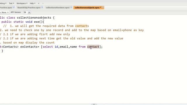 9 collection scenarios using SOQL смотреть онлайн