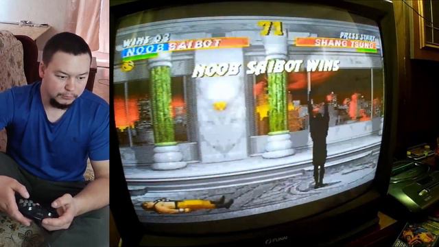 Ламповый ЛетсПлей. Mortal Kombat 3 на SEGA (проиграл - ем чили) смотреть онлайн