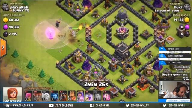 [GUIDE] Battre une base célèbre HDV9 #3 en LavaLoon (Clash of clans) смотреть онлайн