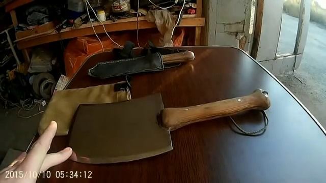 Туристический топор "Викинг" своими руками смотреть онлайн