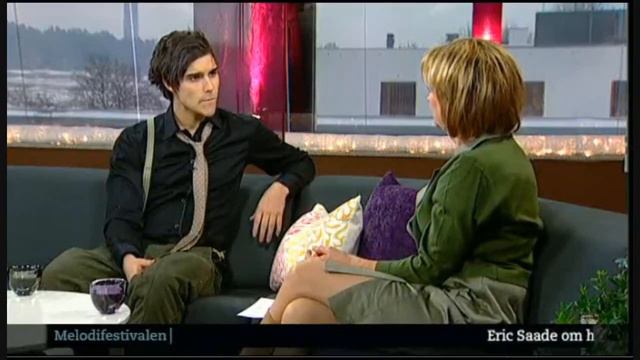 Interview with Eric Saade a day after winning Melodifestivalen смотреть онлайн