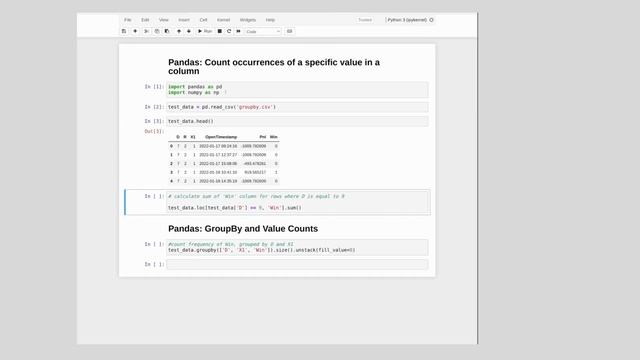How to groupby and count specific values in a pandas dataframe. python micro video смотреть онлайн