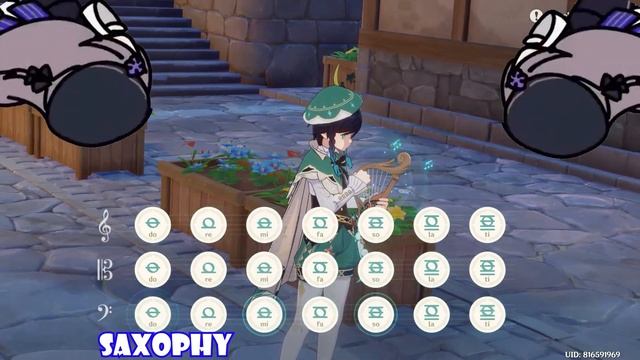 Kuru Kuru Kururin Song but Genshin Impact Lyre смотреть онлайн