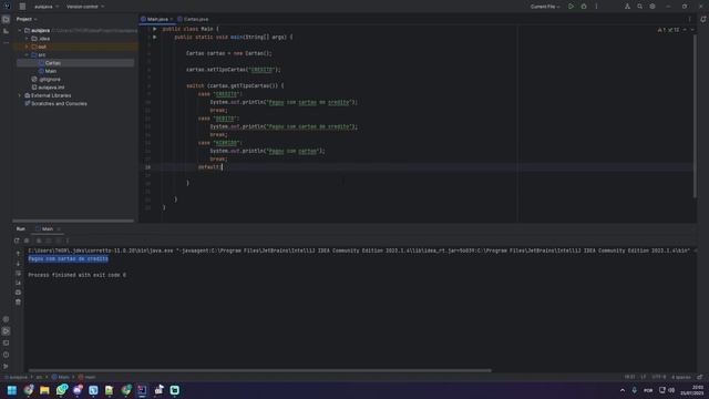 Enum e Switch Case em Java com um exemplo prático смотреть онлайн