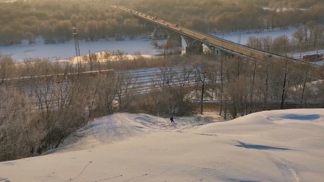 Сноуборд в центре города 🏂🔥!
