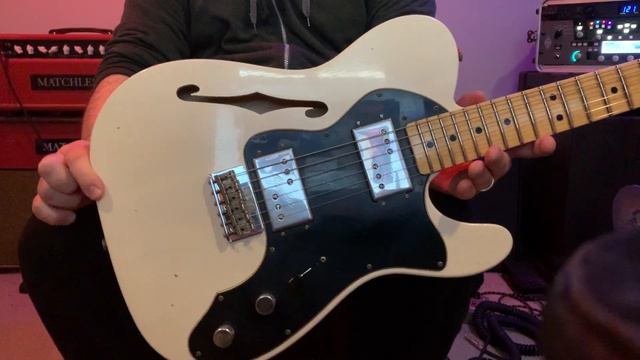 2020 Fender Custom Shop Limited Edition '72 Tele Thinline смотреть онлайн