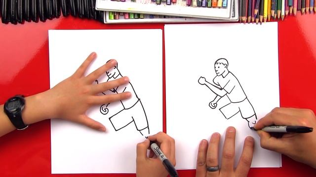 How To Draw A Soccer Player смотреть онлайн