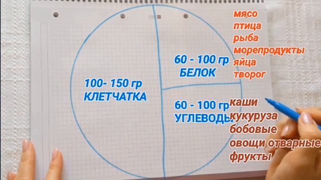 Метаболическая тарелка. Что это такое и как ее составить. смотреть онлайн