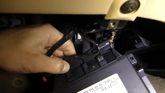 MERCEDES W163 TRANSMISSION CONTROL MODULE REPLACEMENT AND LOCATION ML320 ML430 ML350 ML500