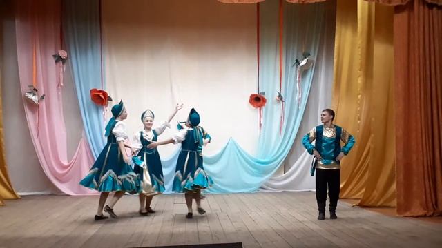 хореографический коллектив "Радость" . танец "Чернобровый черноокий" смотреть онлайн
