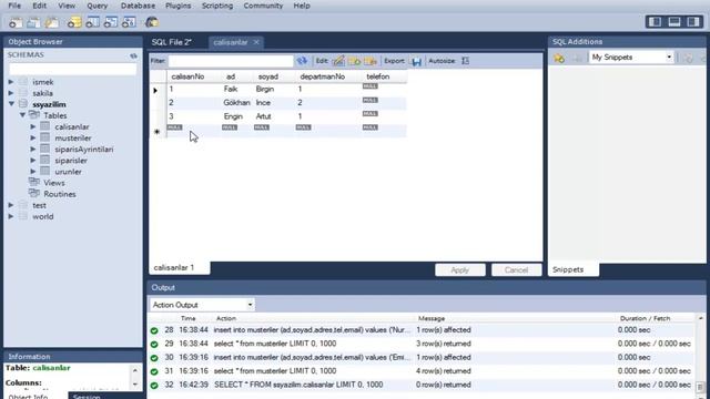 MySQL Insert смотреть онлайн