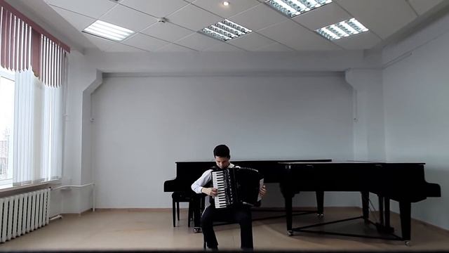 Мулюков Марсель 15 лет Б.Мокроусов "ОДИНОКАЯ ГАРМОНЬ" В Обр. А.Беляева смотреть онлайн