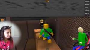 СУПЕР БАЛДИ спас ГОРОД от БАНДИТОВ РОБЛОКС Murder Mystery 2 BALDI в Реальной Жизни Roblox Валеришка