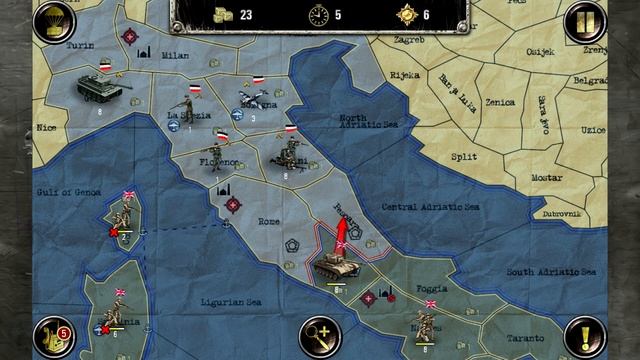 Strategy & Tactics: World War II / Walkthrough / Italy Campaign смотреть онлайн