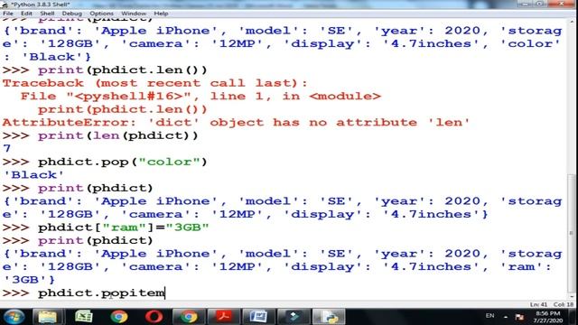 Python tutorial | Full python course for beginners | Dictionary dict datatype | (hindi) | [2020] смотреть онлайн