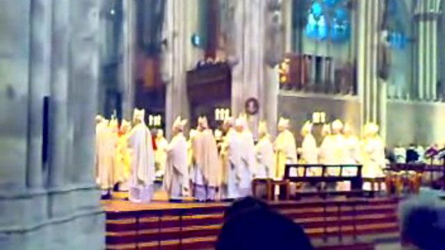 Месса в Кёльнском соборе смотреть онлайн