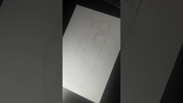 Part 1 Mercedes-Benz CLK 500 из NFS MW 2005 в процессе #cardrawing #drawing #cars #art #sketch смотреть онлайн