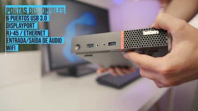 LENOVO Thinkcentre M700 Mini Pc Reacondicionado REVIEW ✅