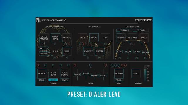 New Pendulate Chaotic Synth Plug-in by Newfangled Audio (Presets Demo) смотреть онлайн