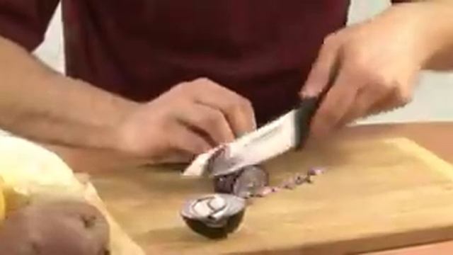 Нож с керамическим лезвием AZZA. posuda-lux.com смотреть онлайн