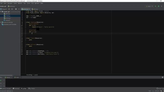 Building a REST API using Python and Flask | Flask-RESTful смотреть онлайн