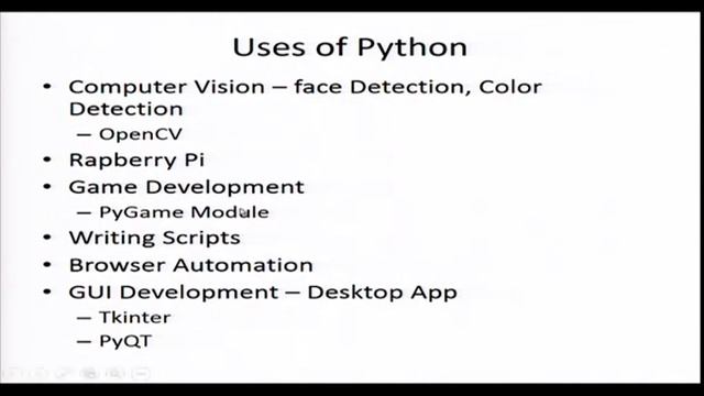 Python Features, Variables and Keywords смотреть онлайн