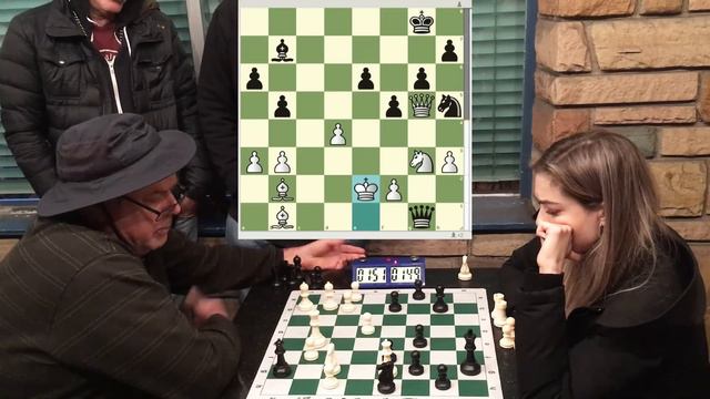 2322 WGM vs 2100 Trash Talker Makes Crowd Go Wild! WGM Dina Belenkaya vs The Great Carlini смотреть онлайн