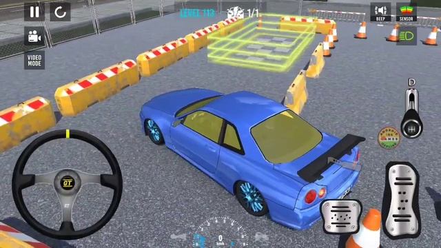 Car Parking 3D Nissan Skyline Car Drive Game | Autopark Mode Challenge | Sports Car Parking Game 11 смотреть онлайн