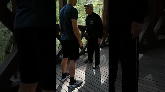 Обманные движения ногами. Выдёргивание соперника и контратака 712 смотреть онлайн