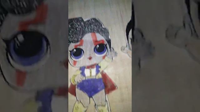 Мои нарисованные L.O.L. 😍💃 смотреть онлайн