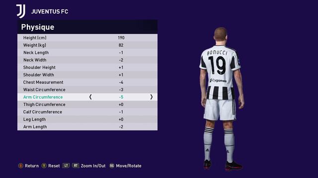LEONARDO BONUCCI | PES 2019/2020/2021 | FACE BUILD & STATS смотреть онлайн