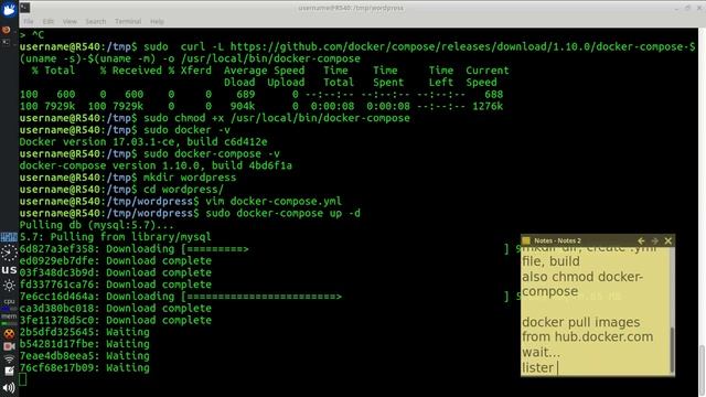 Docker Wordpress tutorial смотреть онлайн