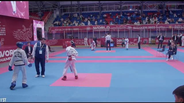 NO 1 TAEKWON-DO GTF WORLD CHAMPIONSHIP BISHKEK 2023 смотреть онлайн