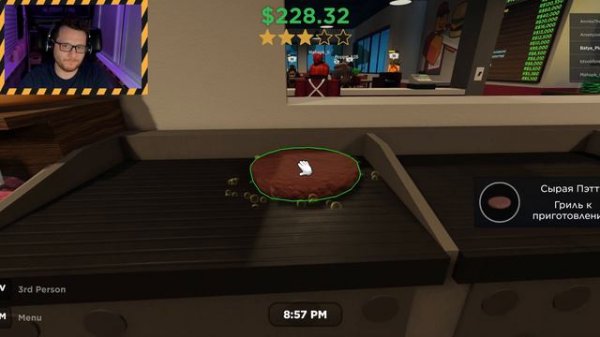 🍔МЫ РАБОТАЕМ В БУРГЕРНОЙ! | Роблокс: BURGER GAME