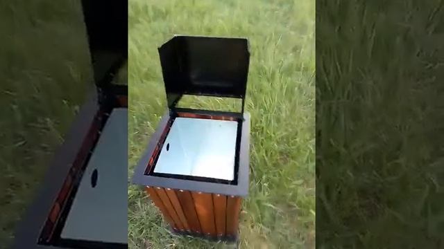 Деревянная уличная урна "Радуга" 35 л. смотреть онлайн