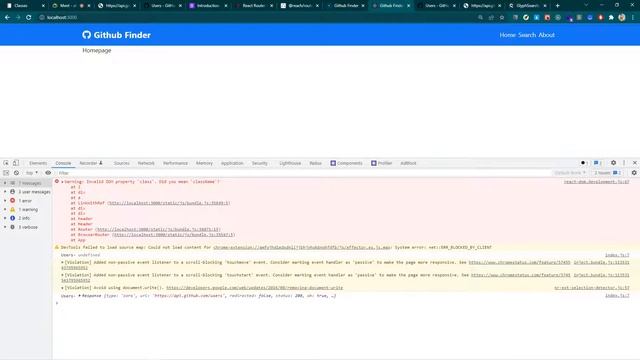 Lesson 08 - React router, HTTP Request, Github Finder Project смотреть онлайн