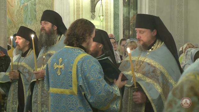 Успение. Всенощное бдение с чином погребения Плащаницы Богородицы