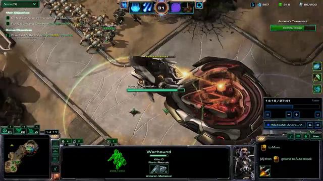 StarCraft 2 Mutation - Overclocked (Brutal) with Lyra (SamSparkle) смотреть онлайн