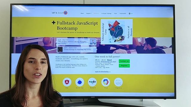 Join us at our FullStack Javascript Bootcamp in Basel смотреть онлайн