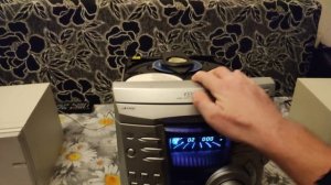 муз, центр: "KENWOOD RXD-355", показ в работе