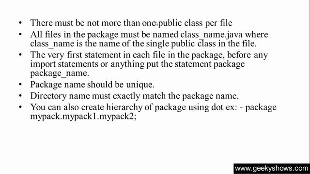 143. User Defined Package in Java Programming (Hindi) смотреть онлайн