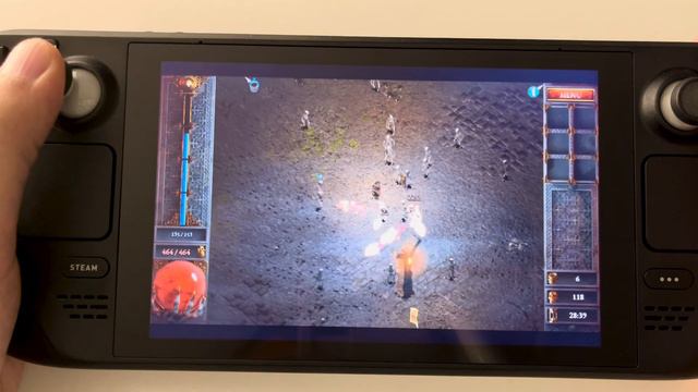 Halls of torment Steam deck gameplay смотреть онлайн